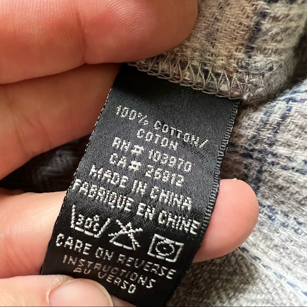 Obey Plaid Patchwork Oversized Relaxed Fit Soft Hoodie Size M - Picture 12 of 14